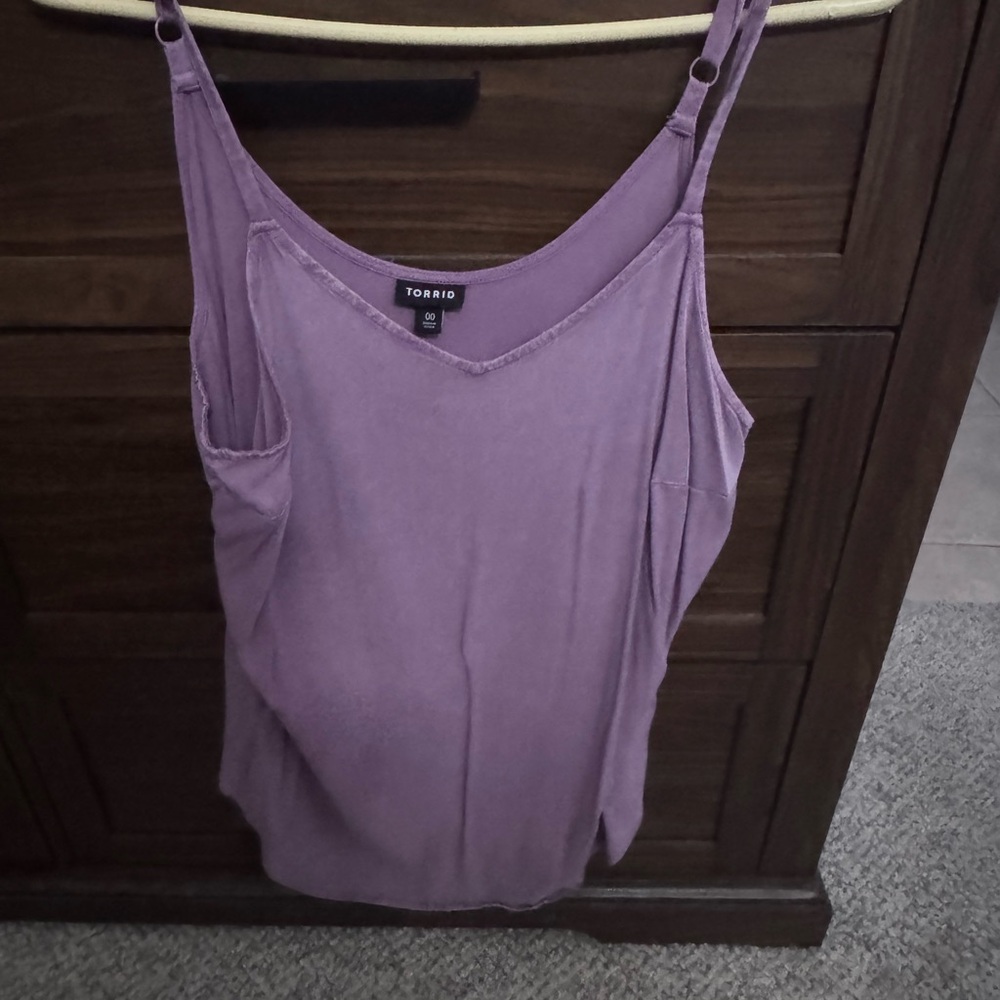 Torrid Purple Sleeveless Camisole